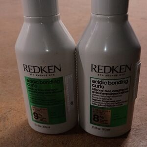 Redken Acidic Bonding Curls Shampoo & Conditioner Duo - White/Green